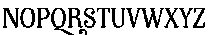 Festive Flourish Font UPPERCASE