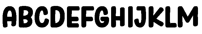 Festive Holiday Font UPPERCASE