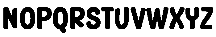 Festive Holiday Font UPPERCASE