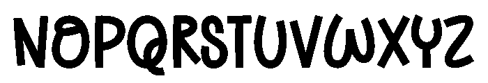Festive Moment Font UPPERCASE