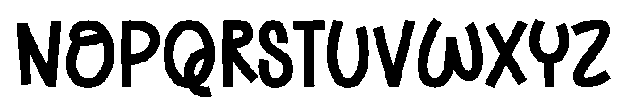 Festive Moment Font LOWERCASE