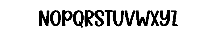Festive Write Font UPPERCASE