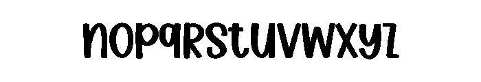 Festive Write Font LOWERCASE