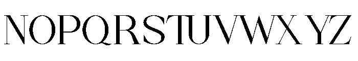 Feulismia Font UPPERCASE
