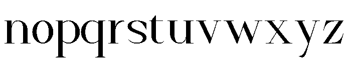 Feulismia Font LOWERCASE