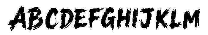 Feurs Begone Font UPPERCASE