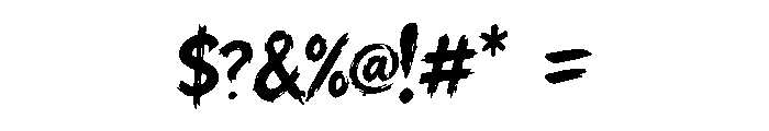 FeursBegone Font OTHER CHARS