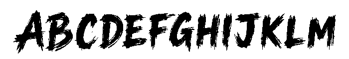 FeursBegone Font UPPERCASE
