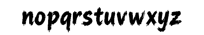 FeursBegone Font LOWERCASE