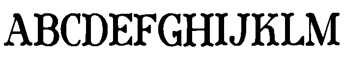 feels Font UPPERCASE