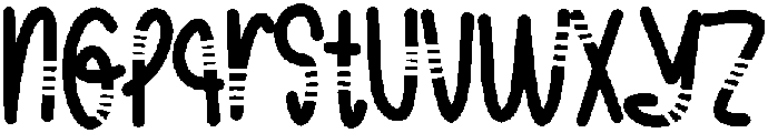 FEATHER Regular otf (400) Font LOWERCASE