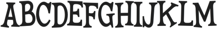 Fear Night Regular otf (400) Font UPPERCASE