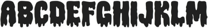 FearLand-Regular otf (400) Font UPPERCASE