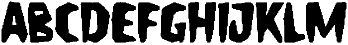 Fearist otf (400) Font UPPERCASE