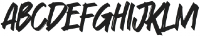 Fearless Queen otf (400) Font LOWERCASE