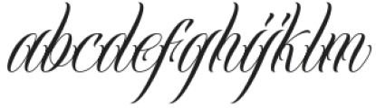 Fearless Regular otf (400) Font LOWERCASE