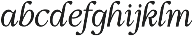Fearlessly Authentic Italic otf (400) Font LOWERCASE
