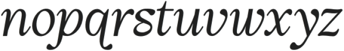 Fearlessly Authentic Italic otf (400) Font LOWERCASE