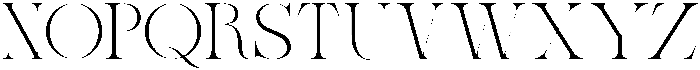 Feather Regular otf (400) Font UPPERCASE
