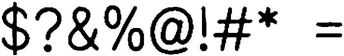 Feather Trace Sans otf (400) Font OTHER CHARS