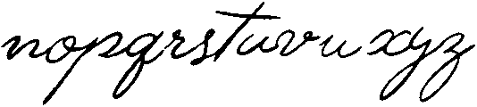Feather Trace Script otf (400) Font LOWERCASE