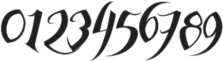 Feathergraphy No Decoration ttf (400) Font OTHER CHARS