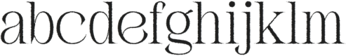 Febila Rough Regular otf (400) Font LOWERCASE