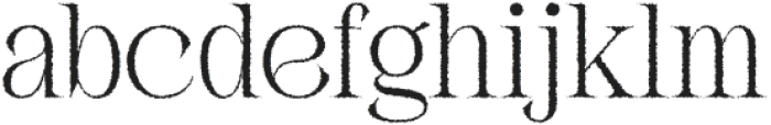 Febila Rough otf (400) Font LOWERCASE