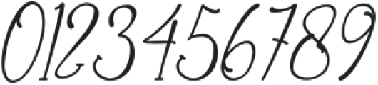 Febriella Italic Italic otf (400) Font OTHER CHARS
