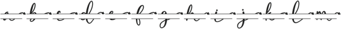 Febriella Monogram otf (400) Font LOWERCASE