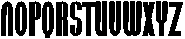 February Handmade Regular otf (400) Font LOWERCASE