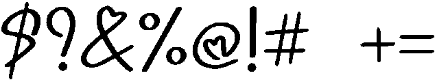 February Regular otf (400) Font OTHER CHARS