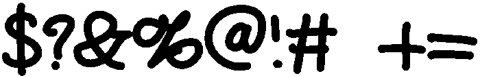 February Regular otf (400) Font OTHER CHARS