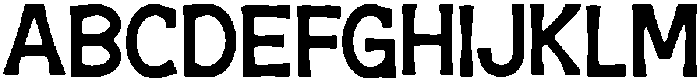 Fecodu ttf (400) Font UPPERCASE