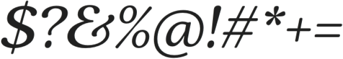 Fedro Medium Italic otf (500) Font OTHER CHARS