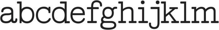 Feedbacker Typewriter Regular otf (400) FONT