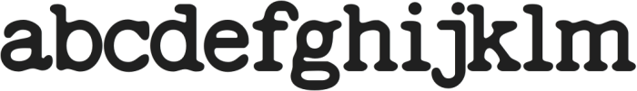 Feedbacker Typewriter Rough Bold otf (700) FONT
