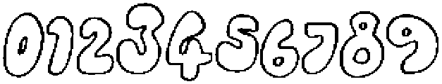 Feelin Tropical Outline otf (400) Font OTHER CHARS
