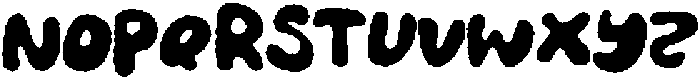 Feelin Tropical Rough otf (400) Font UPPERCASE