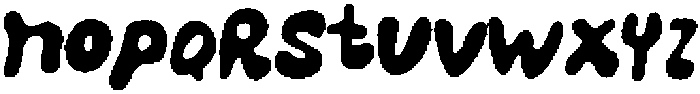 Feelin Tropical Rough otf (400) Font LOWERCASE