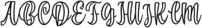 Feeling Concern Regular otf (400) Font UPPERCASE