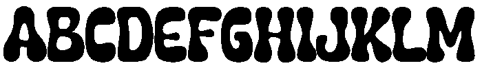Feeling Good Regular otf (400) Font UPPERCASE