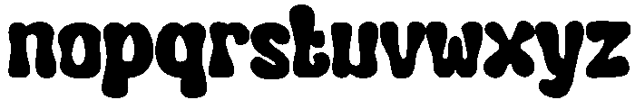 Feeling Good Regular otf (400) Font LOWERCASE