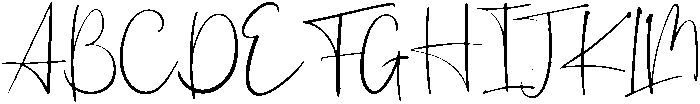 Feeling ttf (400) Font UPPERCASE