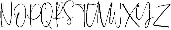 Feeling ttf (400) Font UPPERCASE