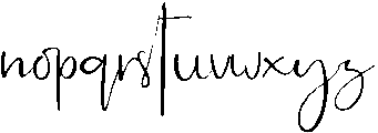 Feeling ttf (400) Font LOWERCASE