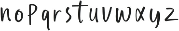 FeelsSoLovely-Regular otf (400) Font LOWERCASE
