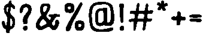 Feijoa Jam Regular otf (400) Font OTHER CHARS