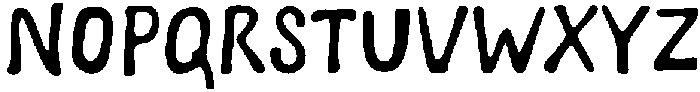 Feijoa Jam Regular otf (400) Font LOWERCASE
