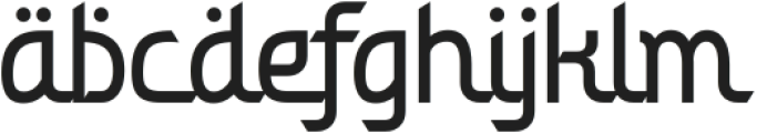 Felaby Regular ttf (400) Font LOWERCASE